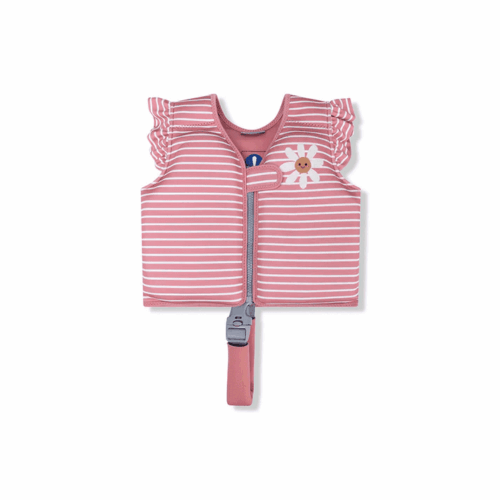 daisy flower rood/wit gestreept zwemvest 3 6 jaar