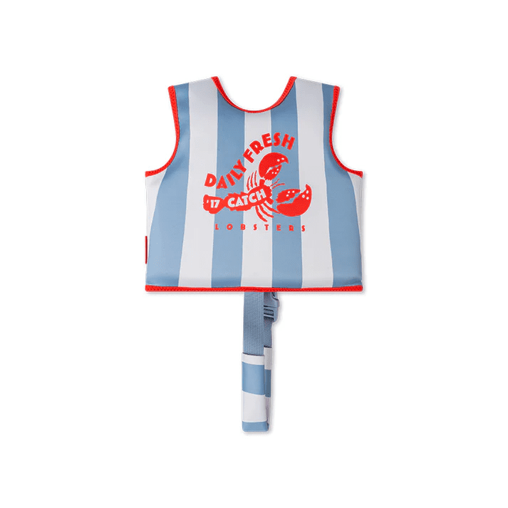 catch of the day rood/blauw zwemvest 3 6 jaar