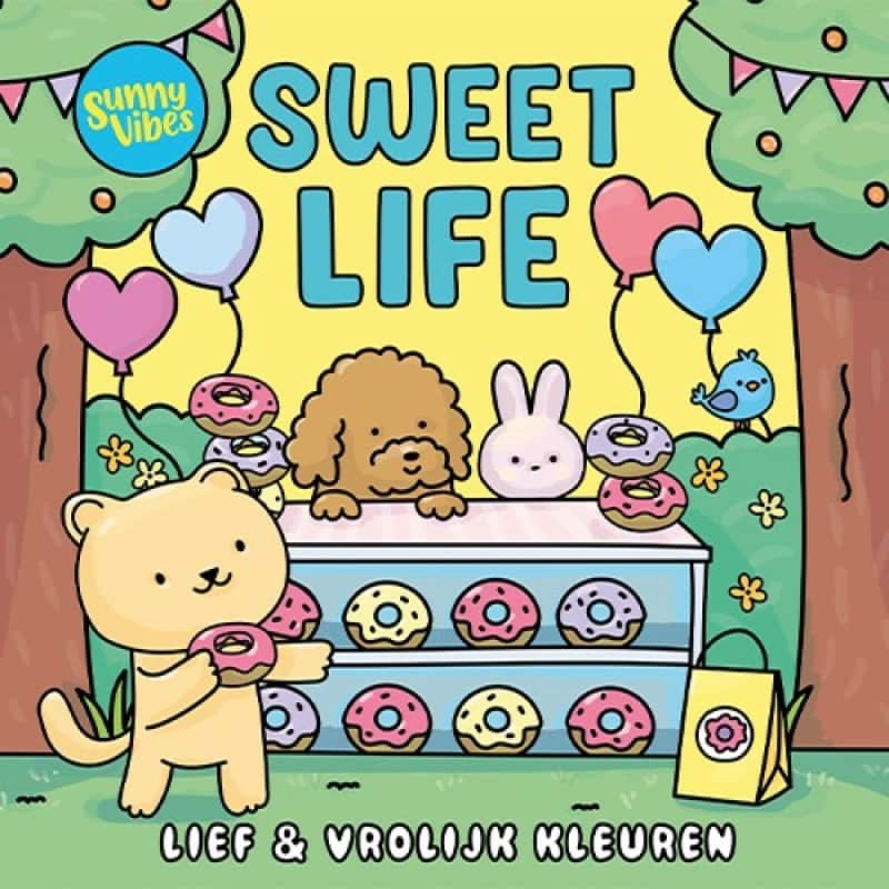 sunny vibes kleurboek sweet life