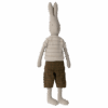 maileg rabbit size 5 pants and knitted sweater 75cm