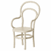 maileg vintage chair, mouse off white 8,5cm