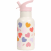 rvs drinkfles hartjes 350ml