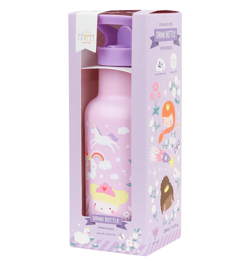 rvs drinkfles prinsessen 350ml