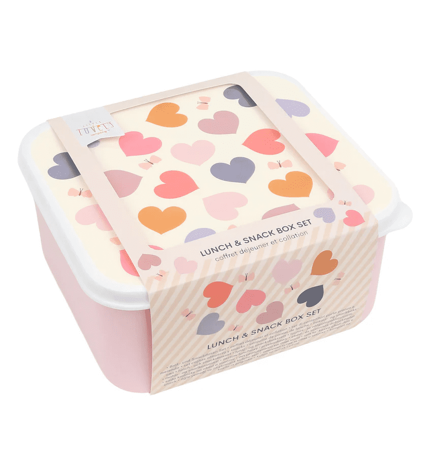 lunchbox set – hartjes