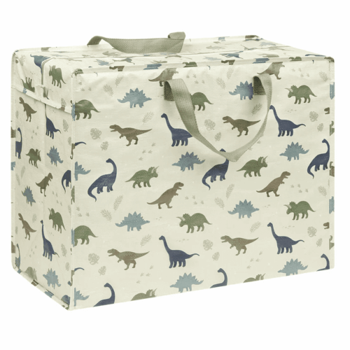 xl opbergtas, jumbo bag dinosaurussen