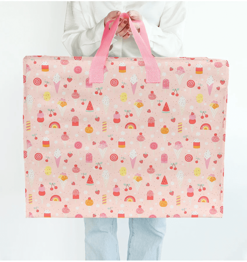 xl opbergtas, jumbo bag ijsjes