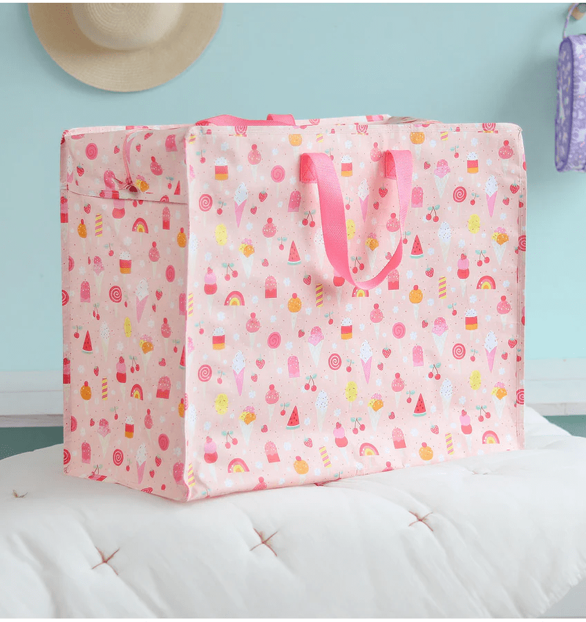 xl opbergtas, jumbo bag ijsjes