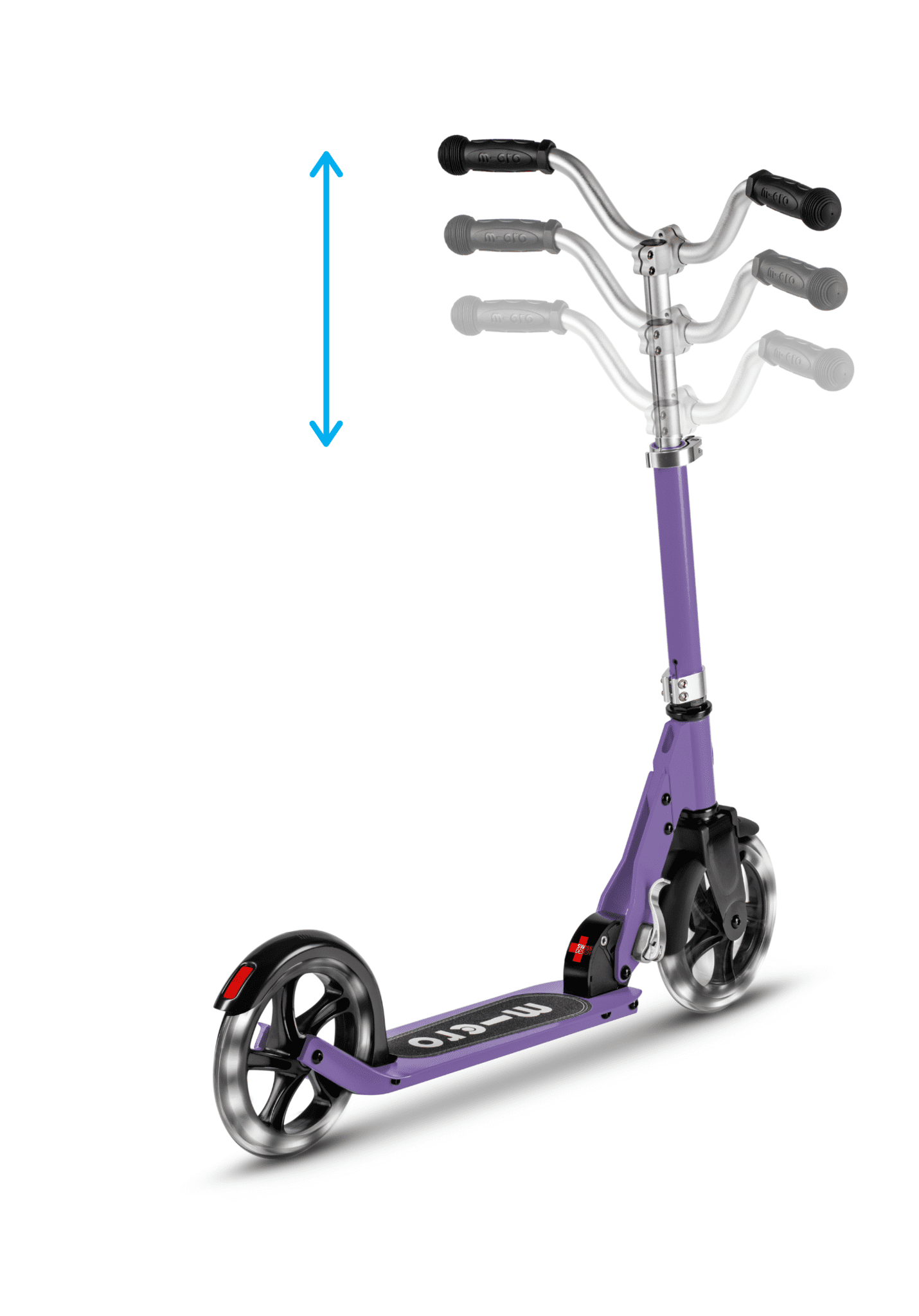 micro cruiser led paars