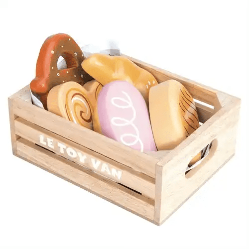 ltv bakery and patisserie wooden market crate