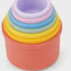 tickit silisoft ronde stapelbekers (regenboog) pk7