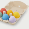 tickit silisoft sensorische eieren (regenboog) pk6