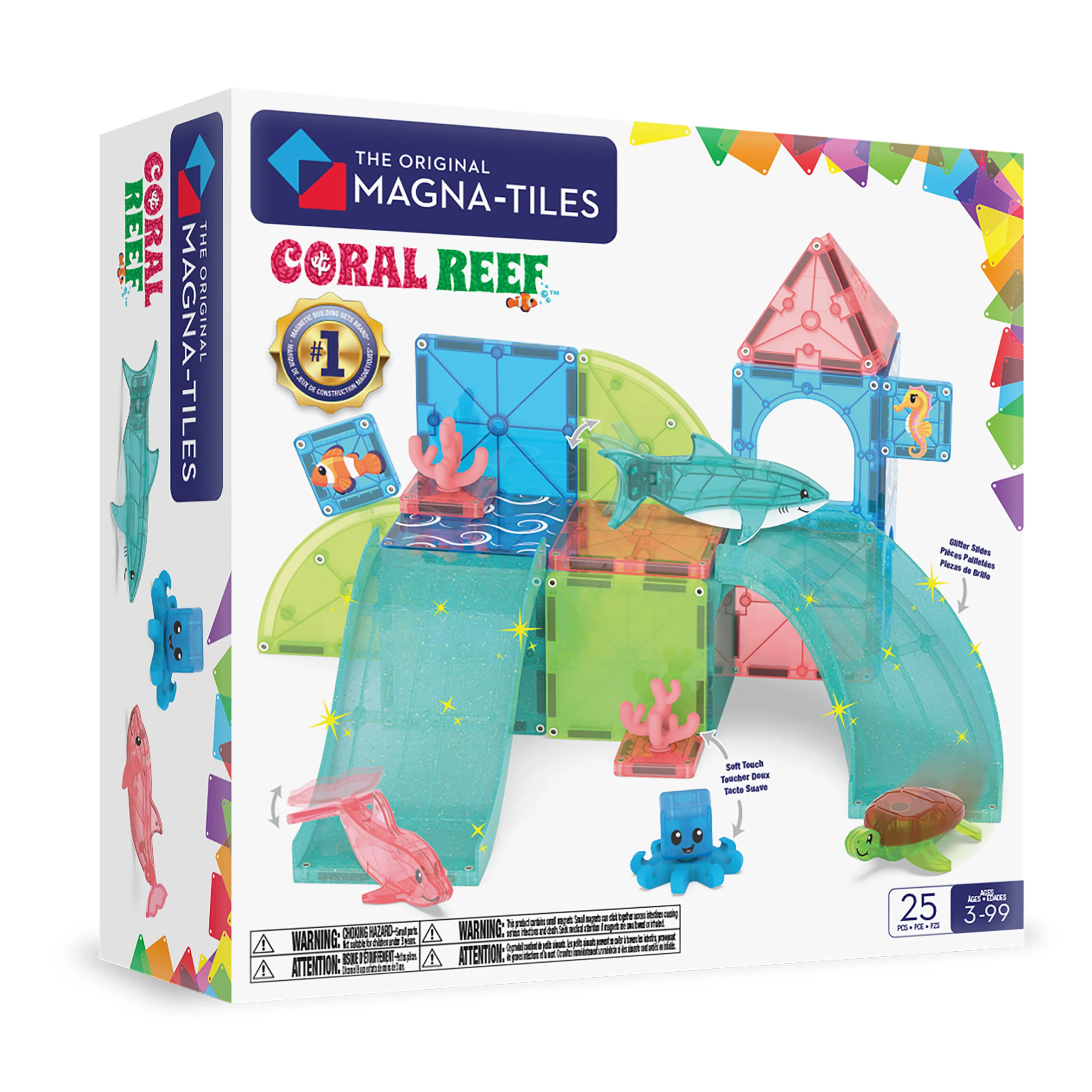 magna tiles coral reef set 25 piece