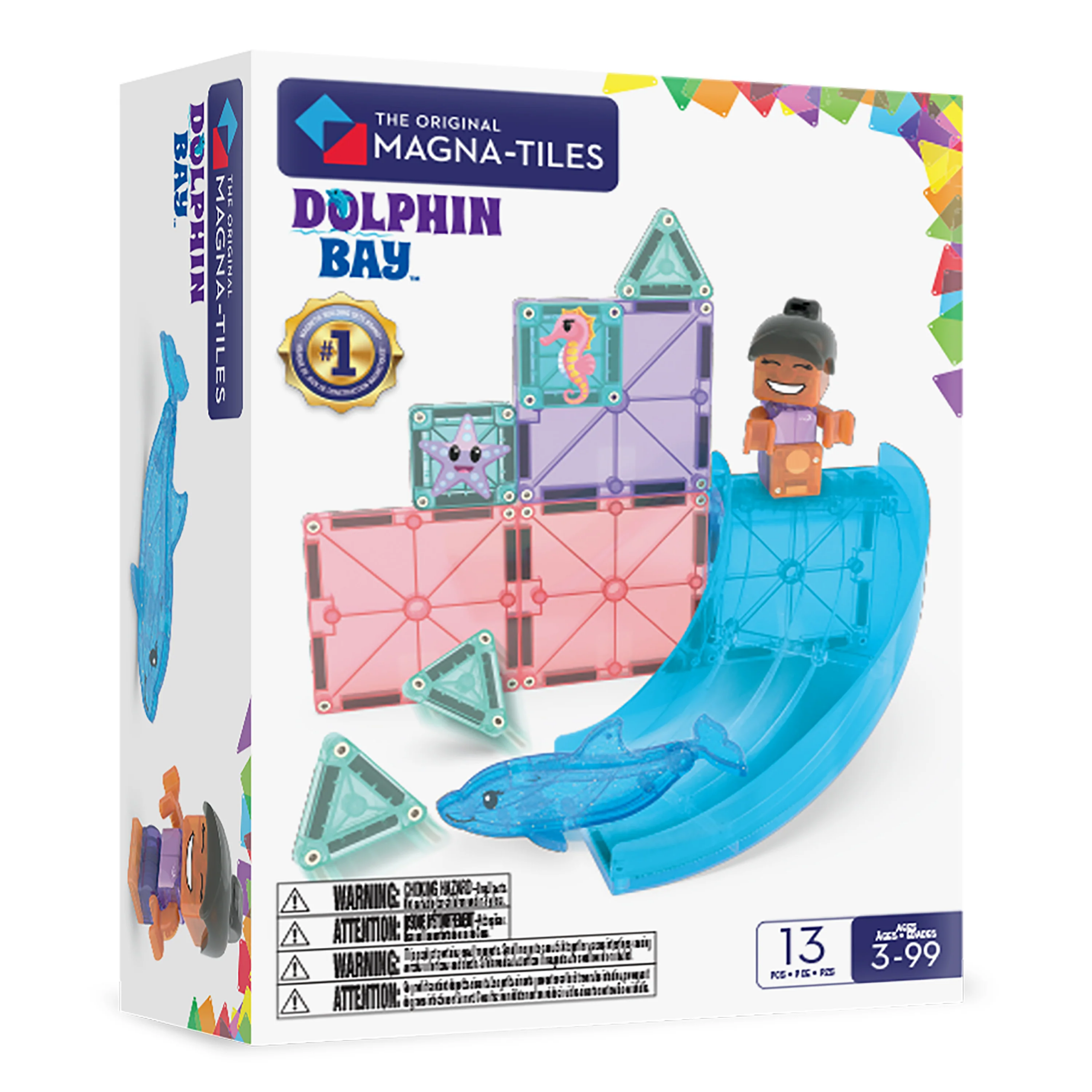 magna tiles dolphin bay 13 piece