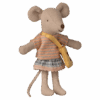 maileg little sister mouse with bag