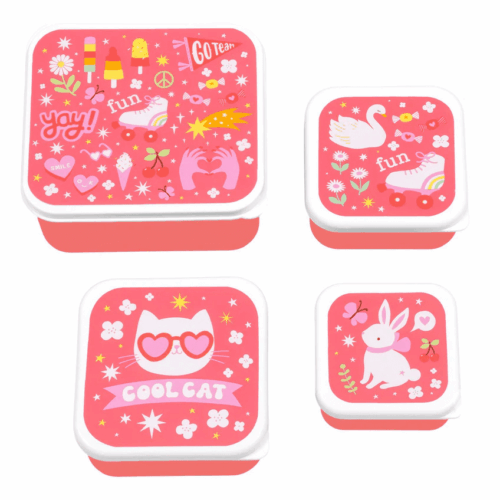 lunch en snack box set – fun