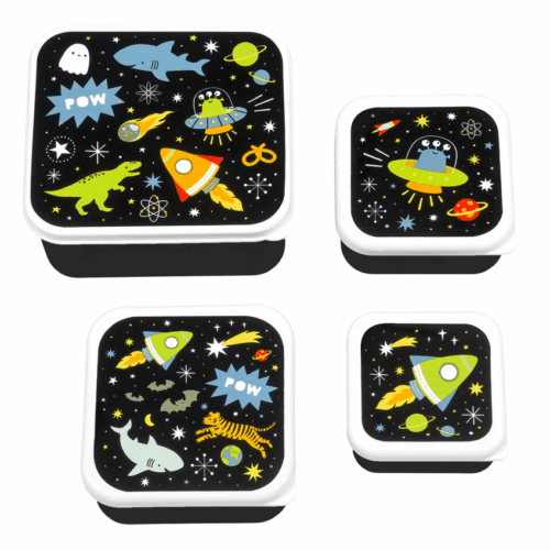 lunch en snack box set – galaxy