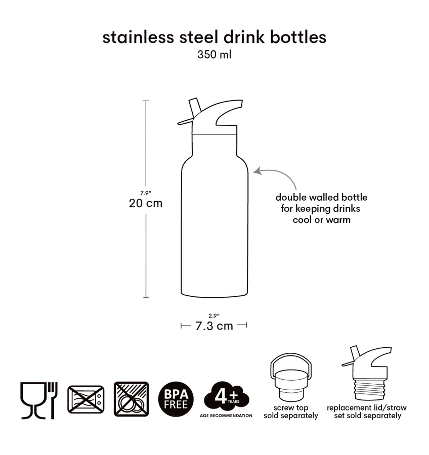 rvs drinkfles galaxy 350ml