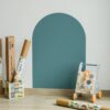 tix en mix magnetische muursticker magneetbord cyan wave + 2 krijtjes