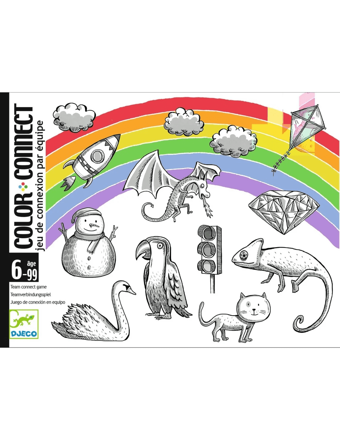 djeco kaartspel color connect 6 99 jaar