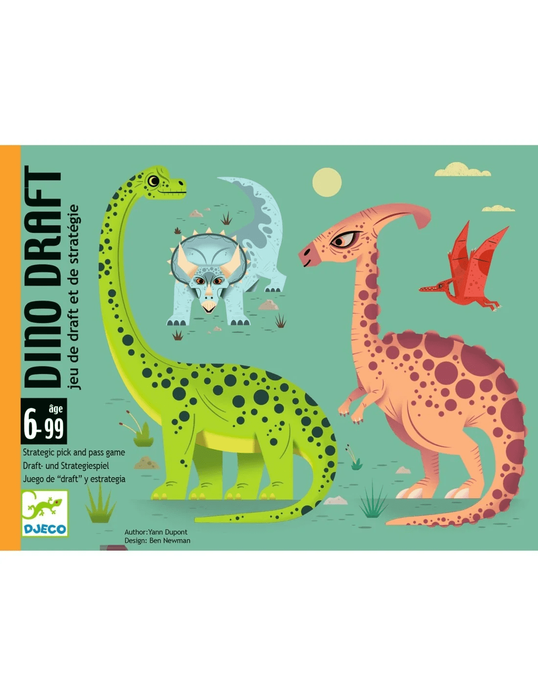 djeco kaartspel dino draft 6 99 jaar
