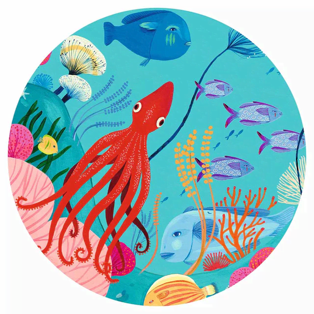 djeco observation puzzle aquatisch 54 stuks 4+