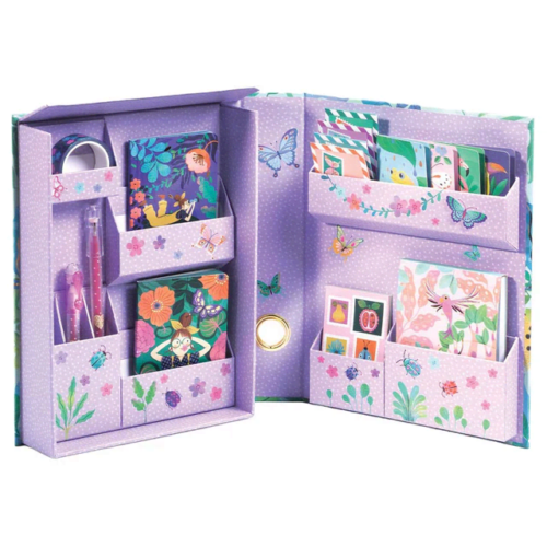 djeco schrijf set marie tropische tuin