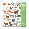 papieren stickers fauna