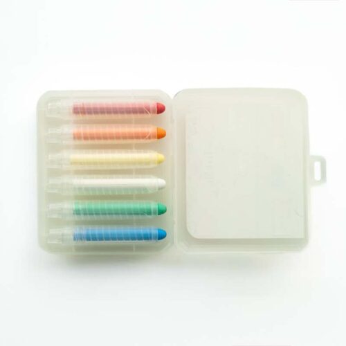 tix en mix lipstick crayons krijtjes voor magneetbord 6st