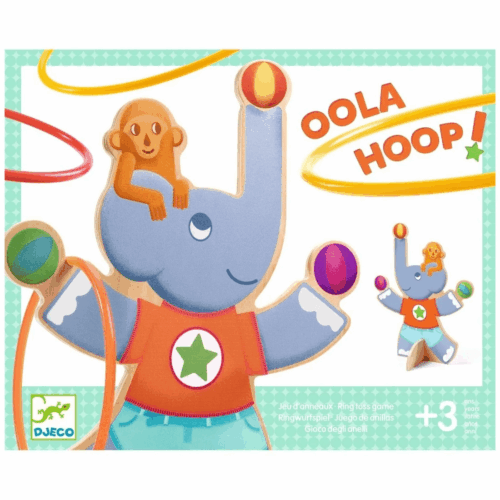 djeco houten ringwerp spel olla hoop +3
