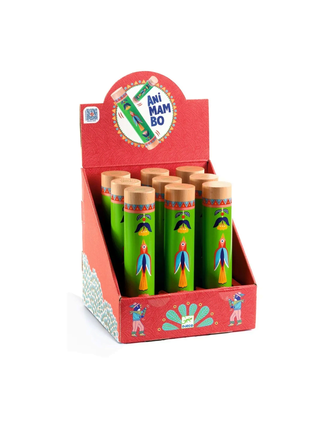 djeco animambo regenmaker regenstok +3