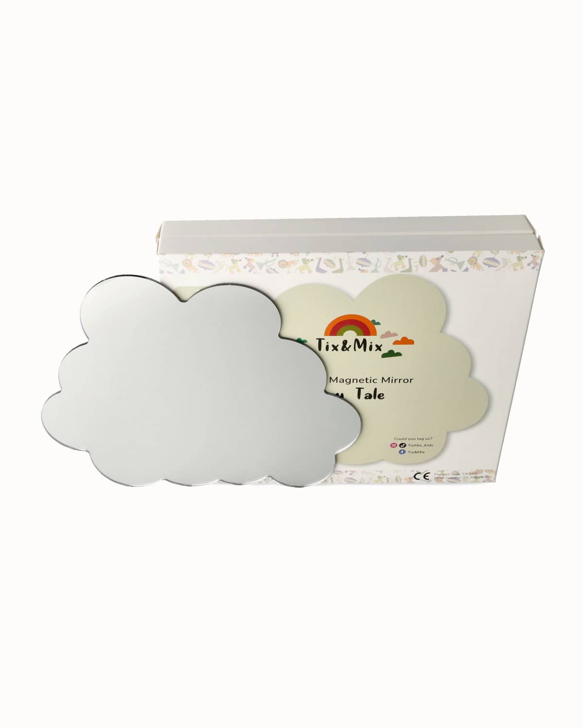 tix en mix magnetic fairytale mirror spiegel voor magneetbord