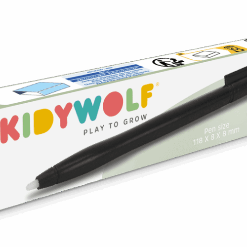 kidywolf kidydraw mini extra stylus pen set 3x