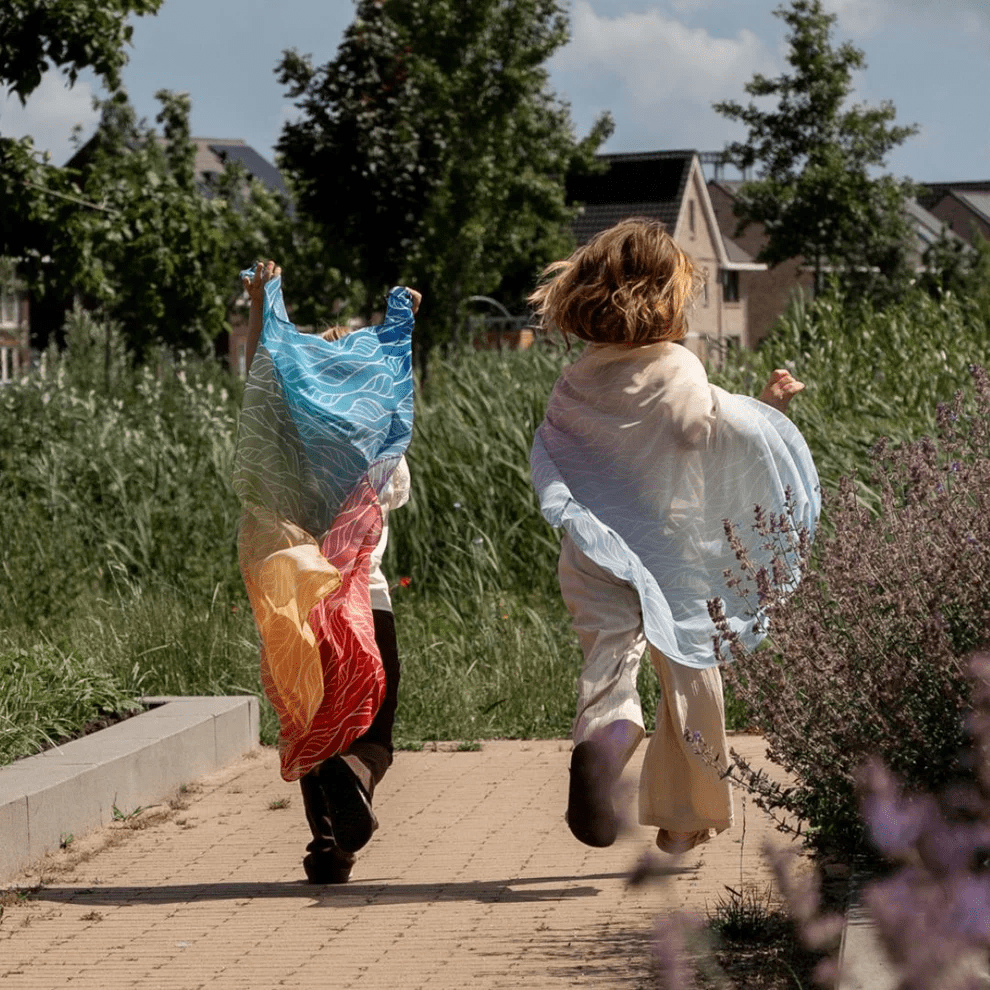 playcycle speeldoek ombre regenboog 95cm