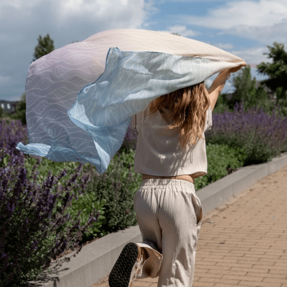 playcycle speeldoek ombre pastel 65cm