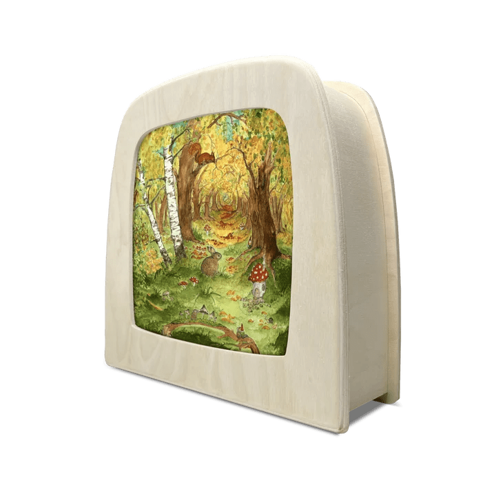 toverlux silhouette herfstbos