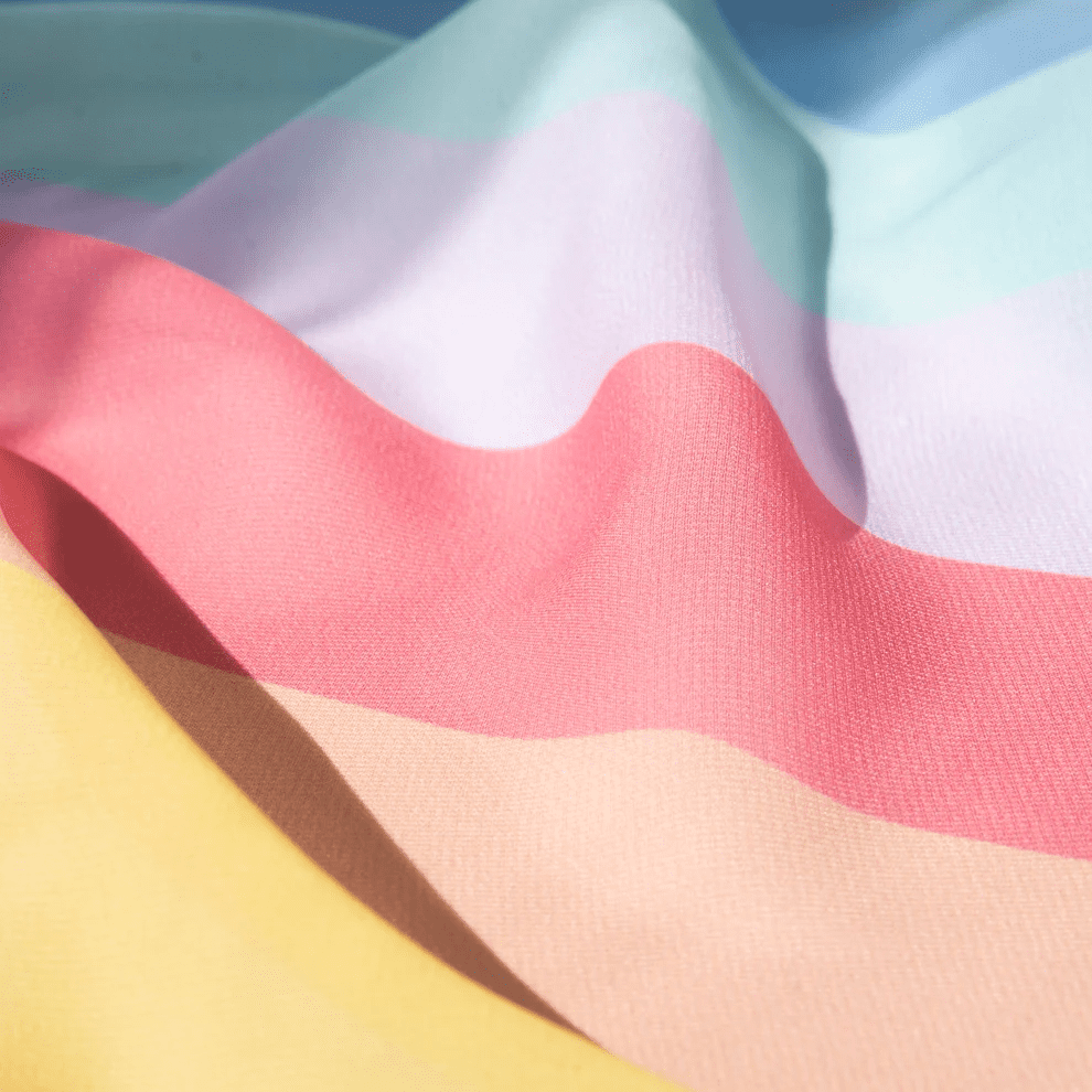 playcycle speeldoek waves pastel 95cm