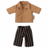 maileg shirt and striped pants for mouse, dad