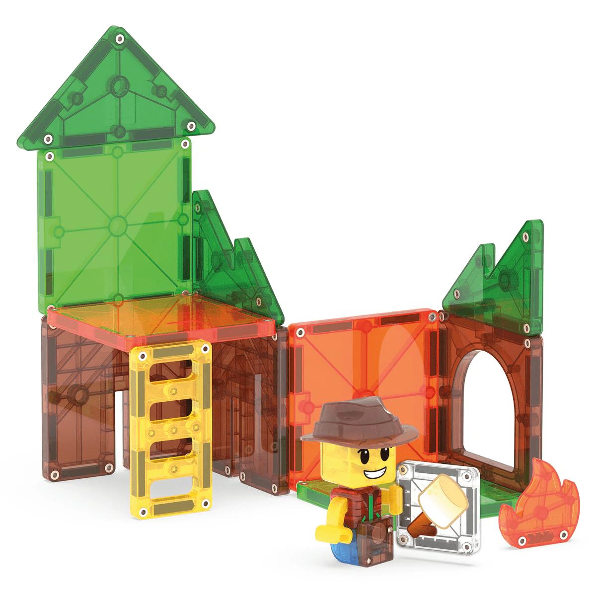 magna tiles camp out set 16 piece