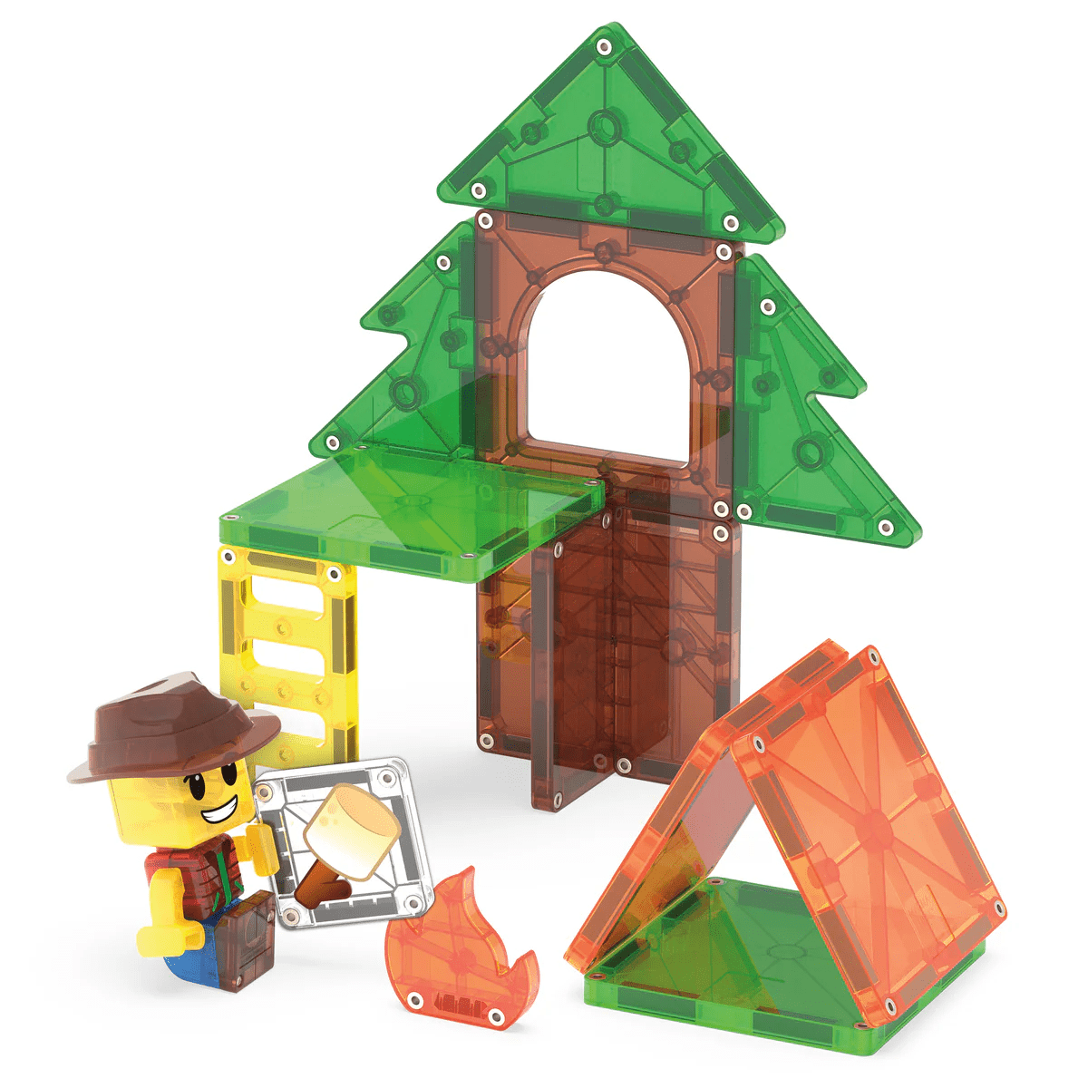 magna tiles camp out set 16 piece
